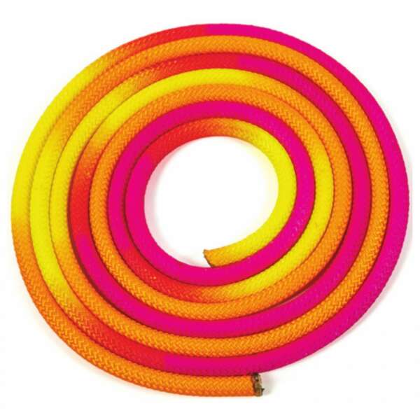 Corde De Gymnastique En Coton Colorée 3m - Entraînement Souplesse Et Coordination