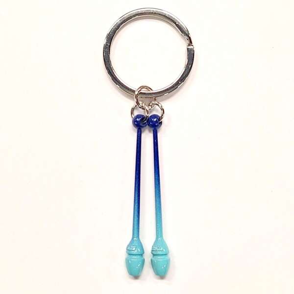 Porte-clés Massues GR BICOLORE Eurogym - Aquamarine/Bleu
